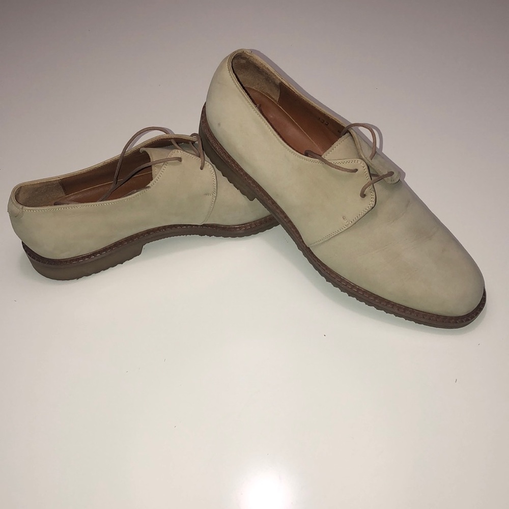 Ferragamo Buck skin Derby’s!